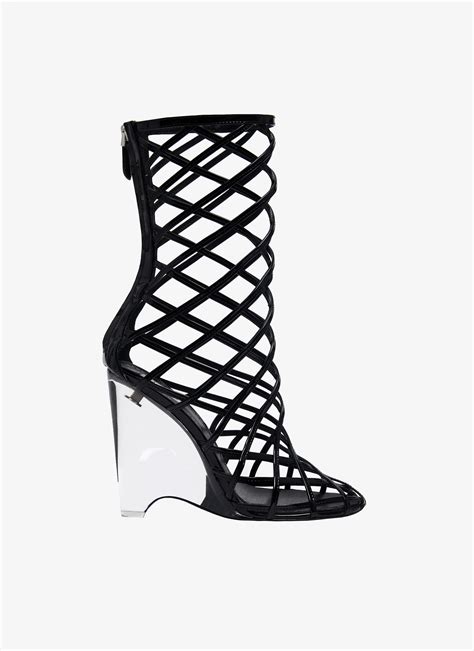 ysl cage boots|ysl boots.